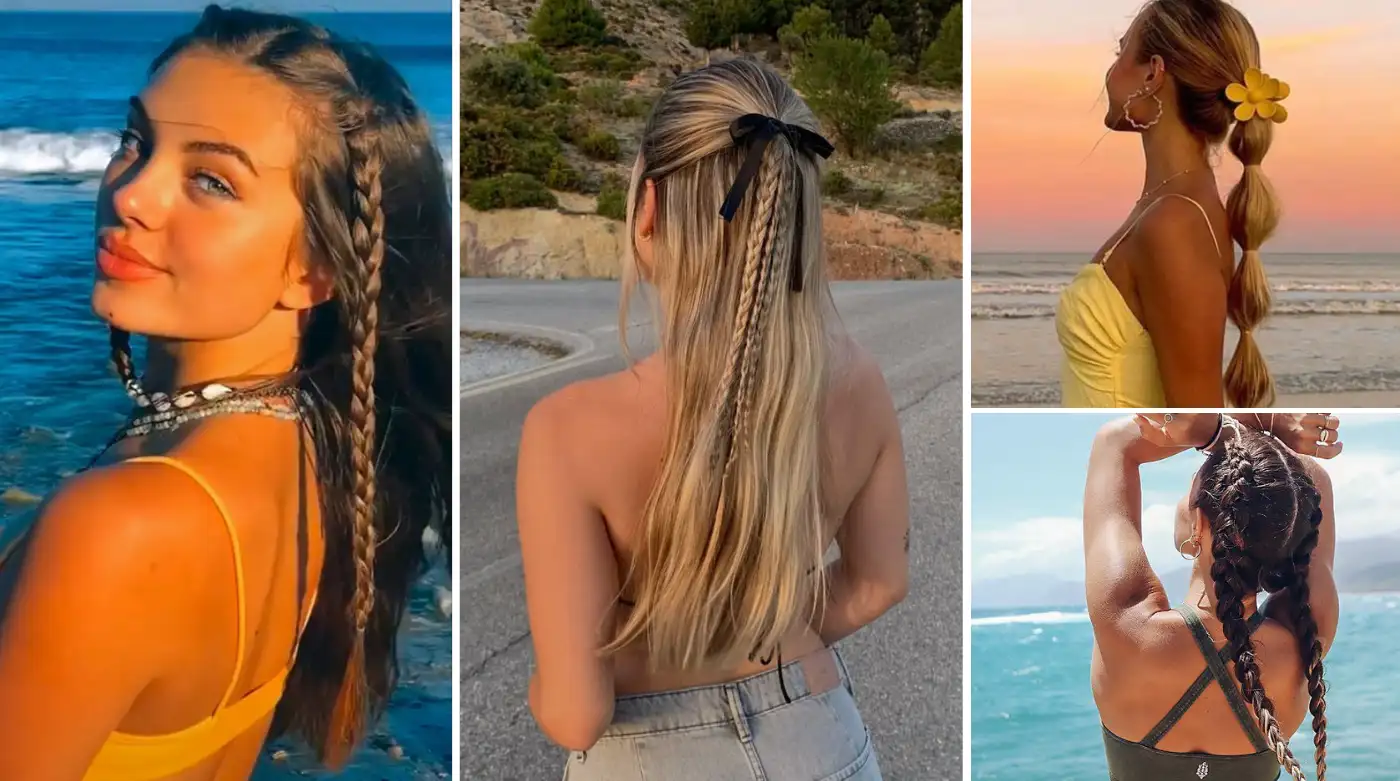 Cute Pool Hairstyles