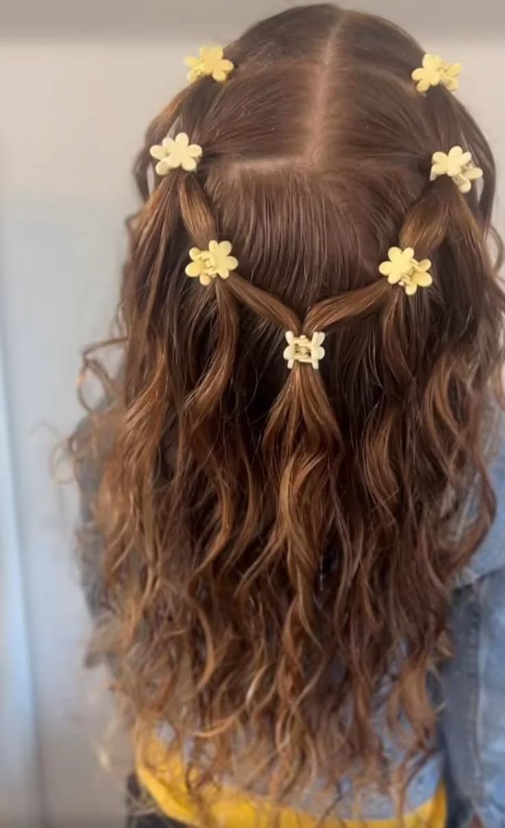 Yellow Flower Heart Style