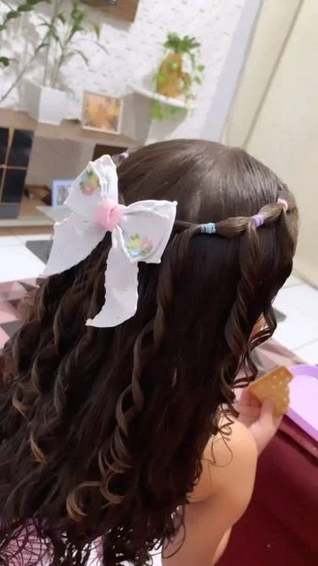 Elastic Headband Side Bow