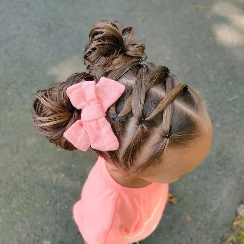 Criss Cross Side Buns