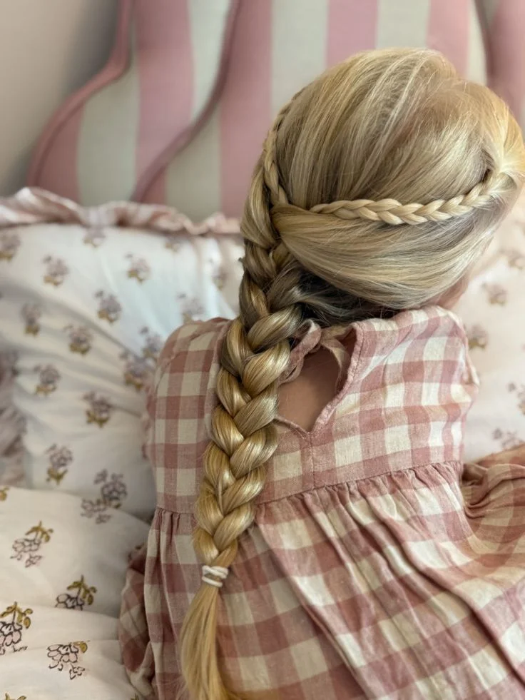 Thick Golden Side Braid