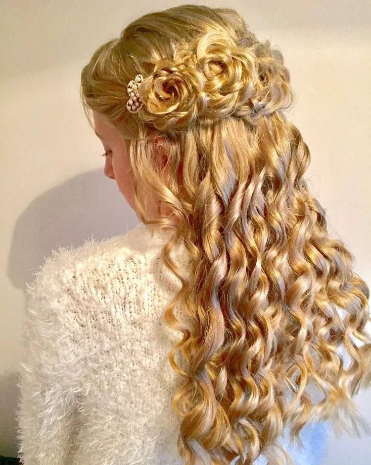 Golden Rose Curls