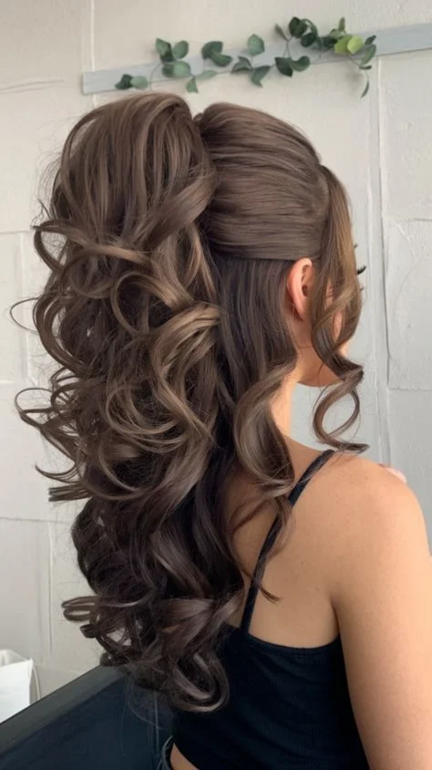 Messy Royal Updo