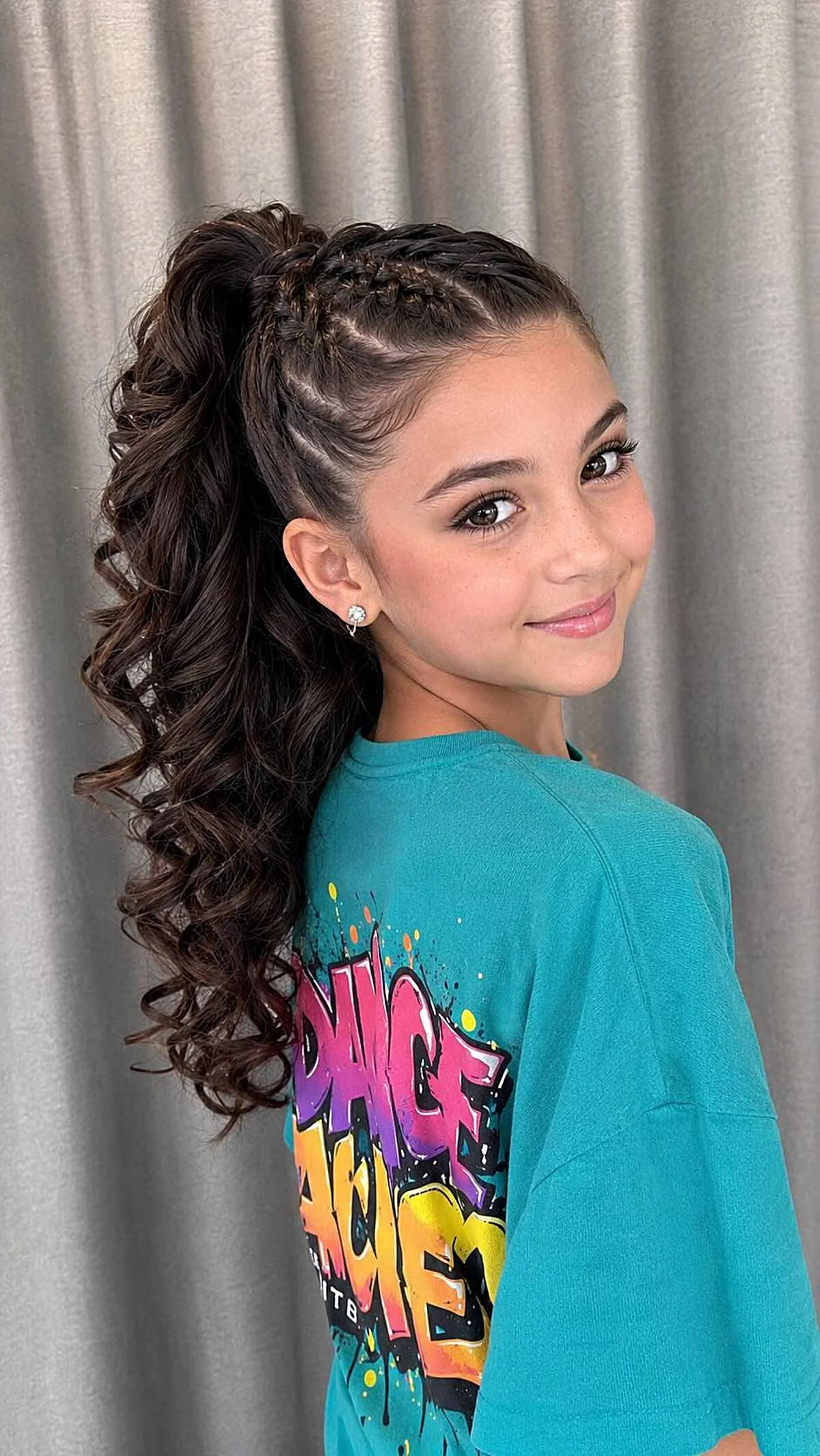 Braided Side Ponytail