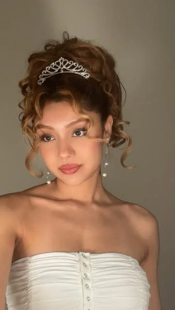 Royal Tiara Ponytail