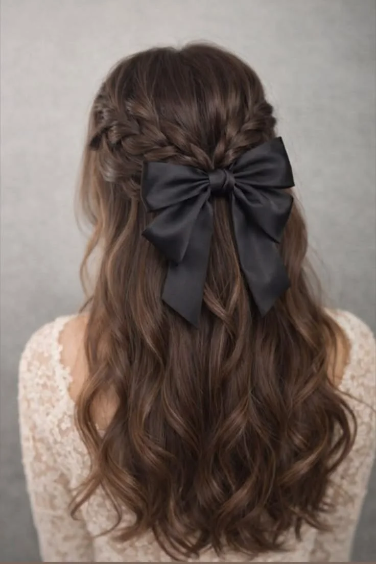 Big Black Bow Style