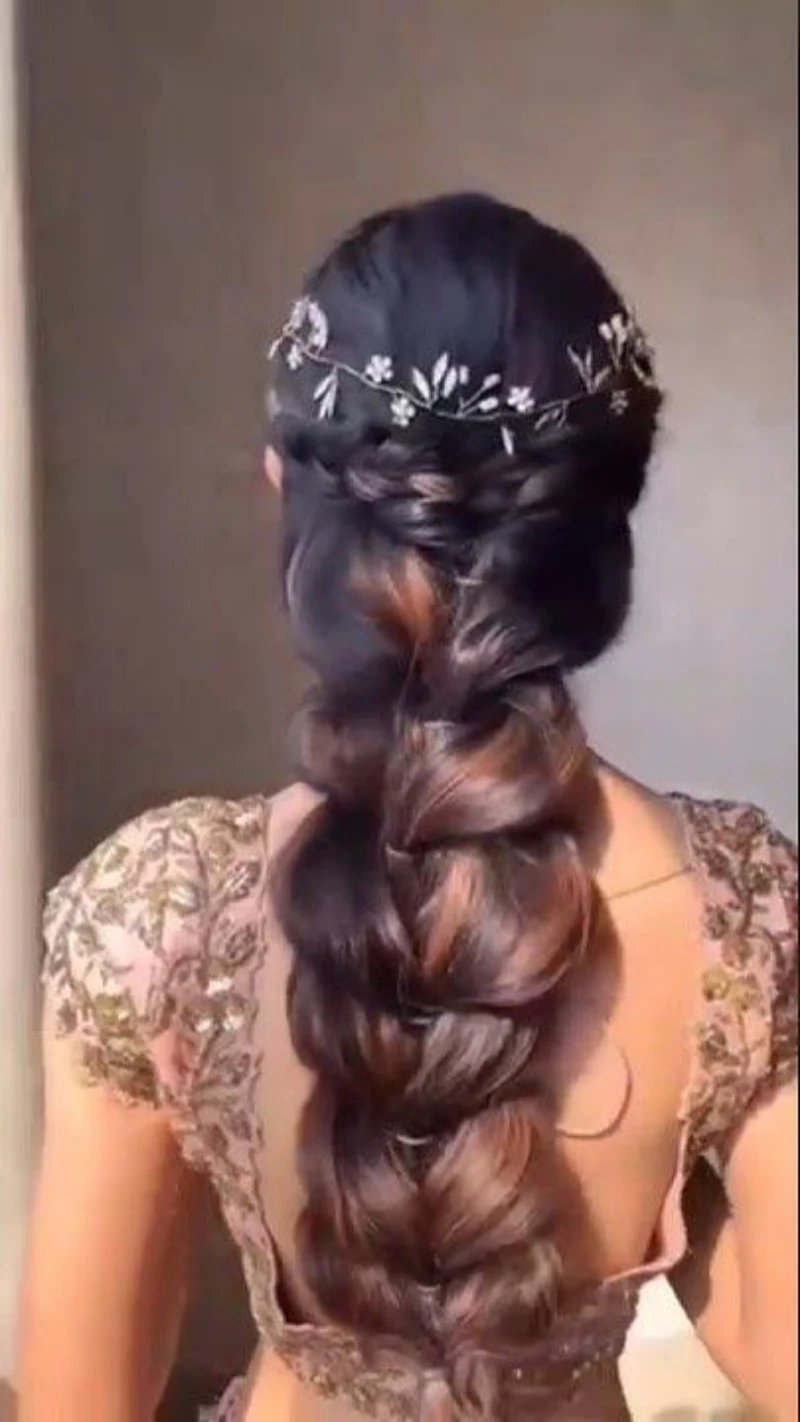 midnight crystal braid rapunzel hairstyle