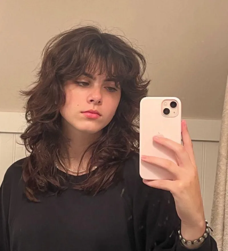 Tousled Shag with Fluffy Layers