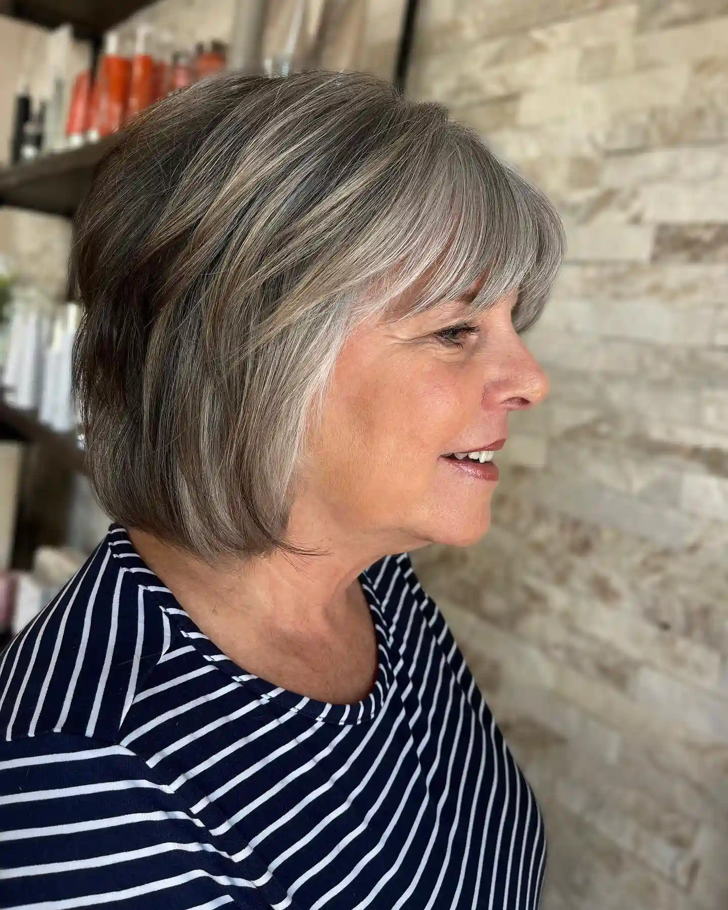 Short Gray Hairstyles for Women Over 50