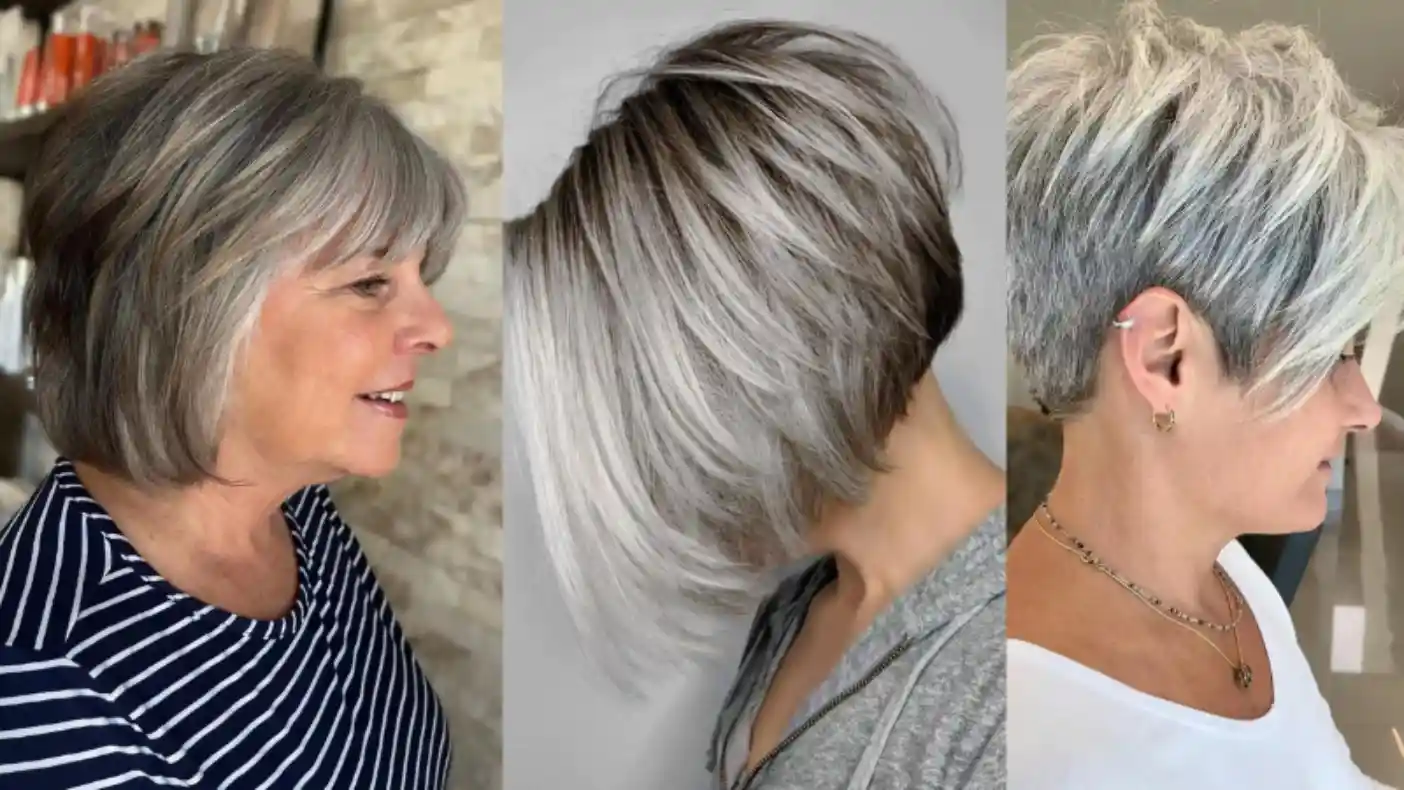 Short Gray Hairstyles for Women Over 50