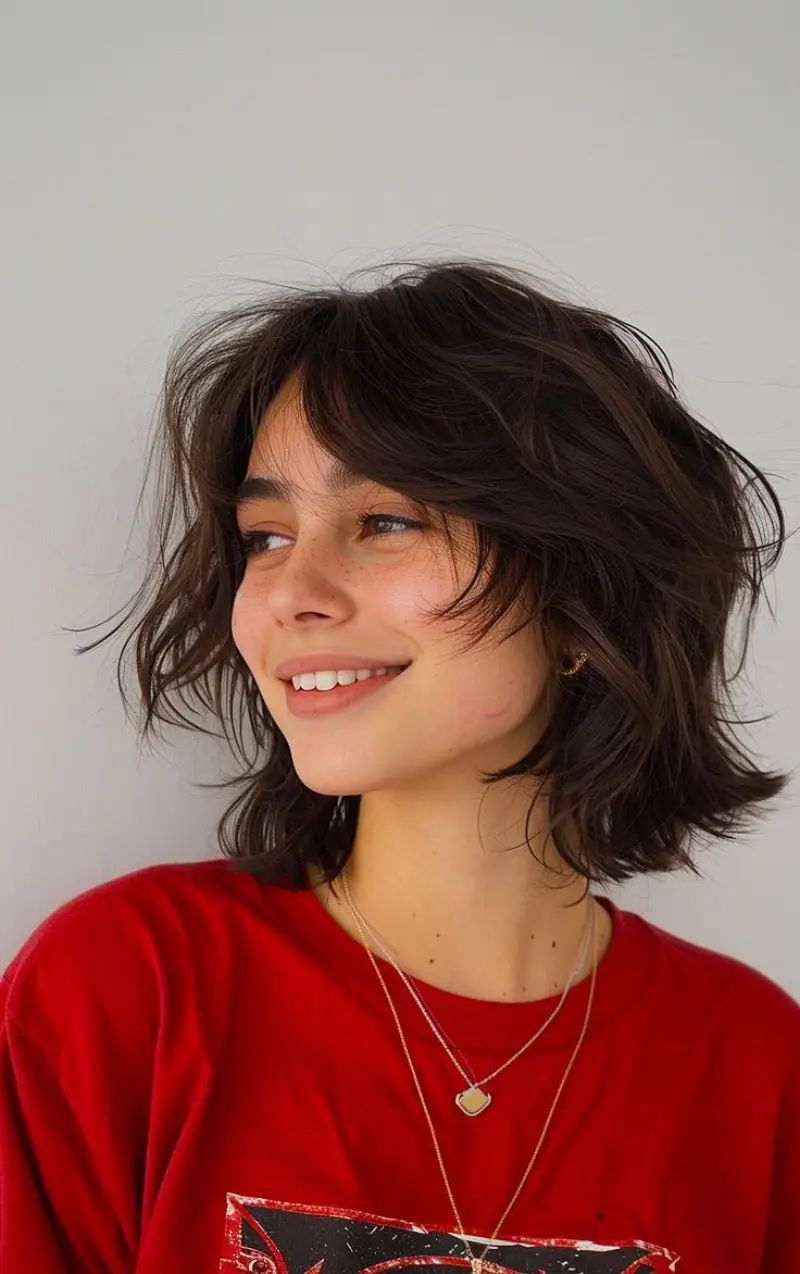 Short Hair with Bangs