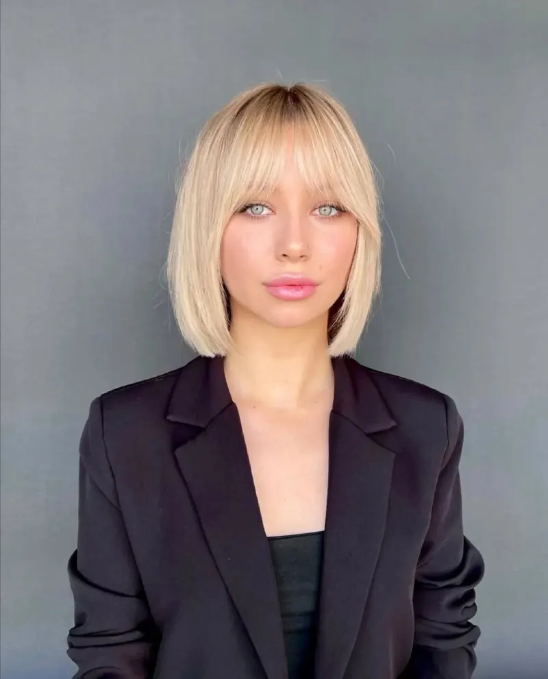 Short Hair with Bangs