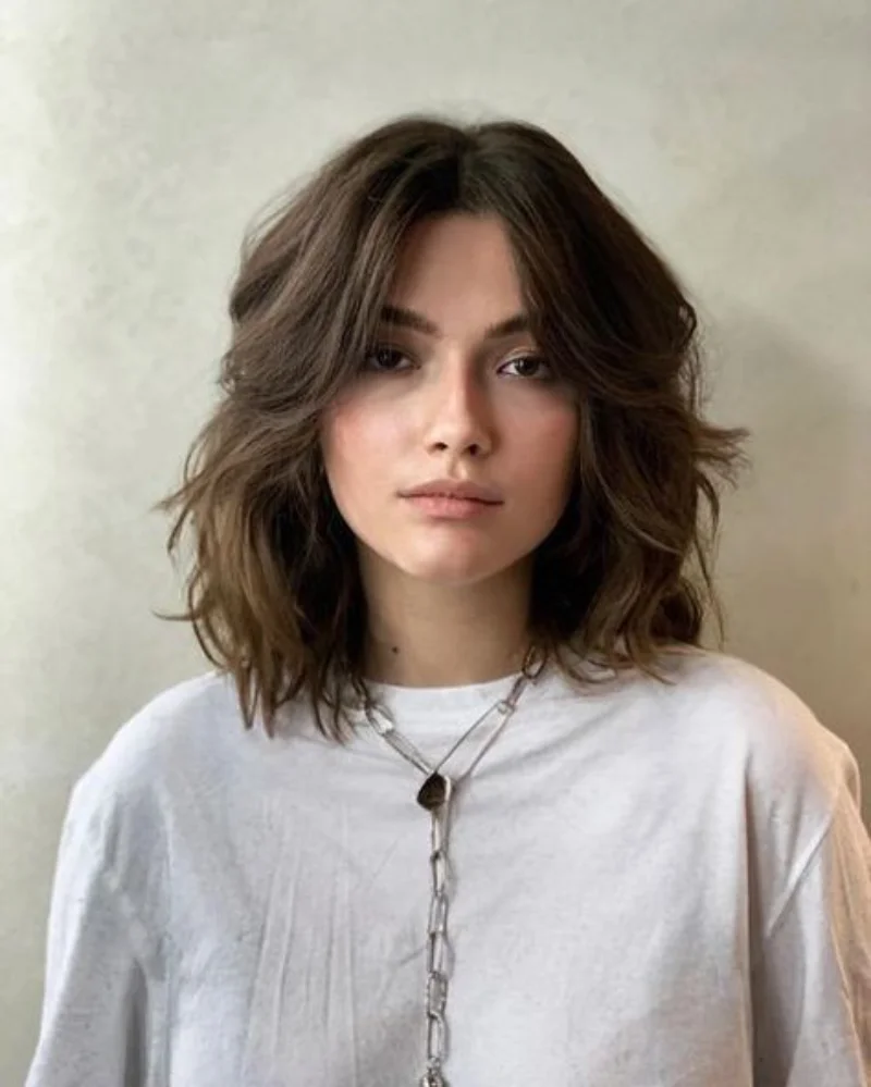 short hairstyle women