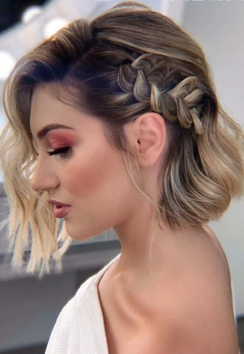short prom hairstyles