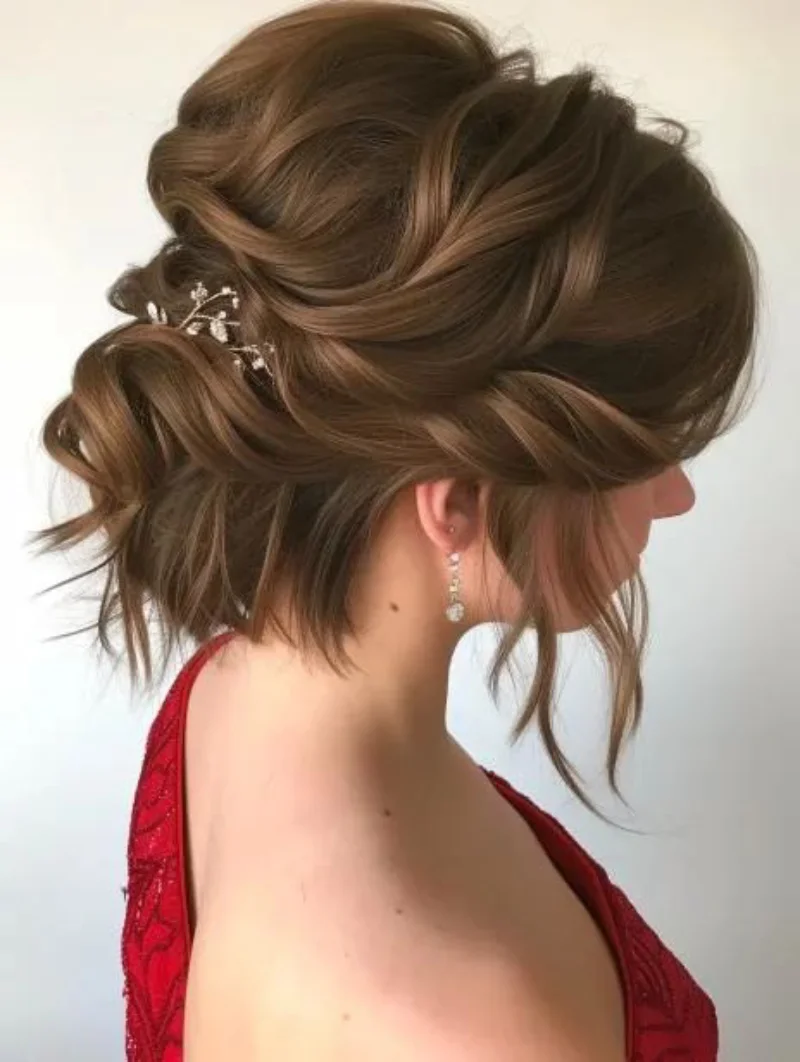 short prom hairstyles