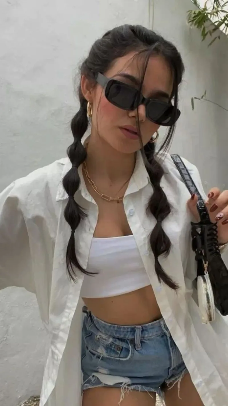 Simple Bubble Pigtails