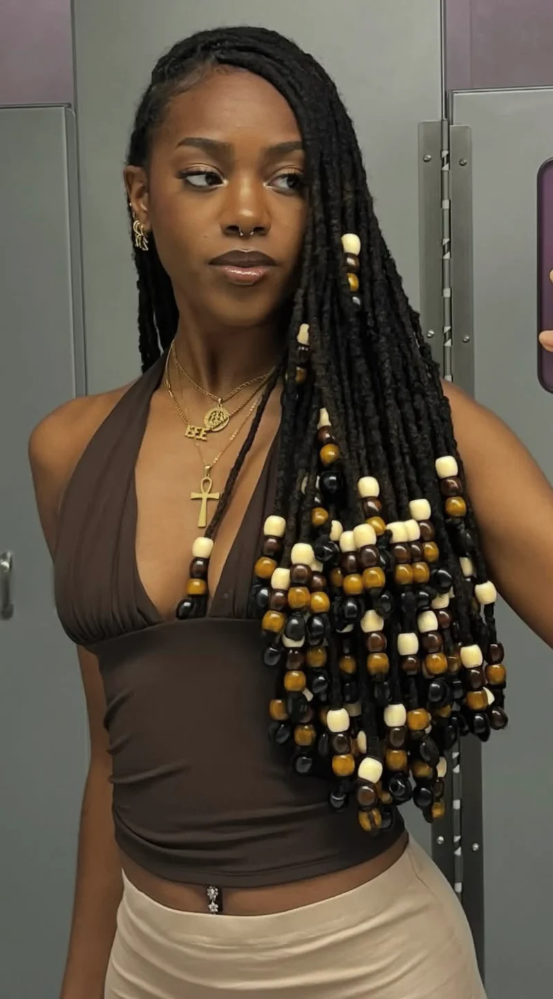Braids With Many Beads
