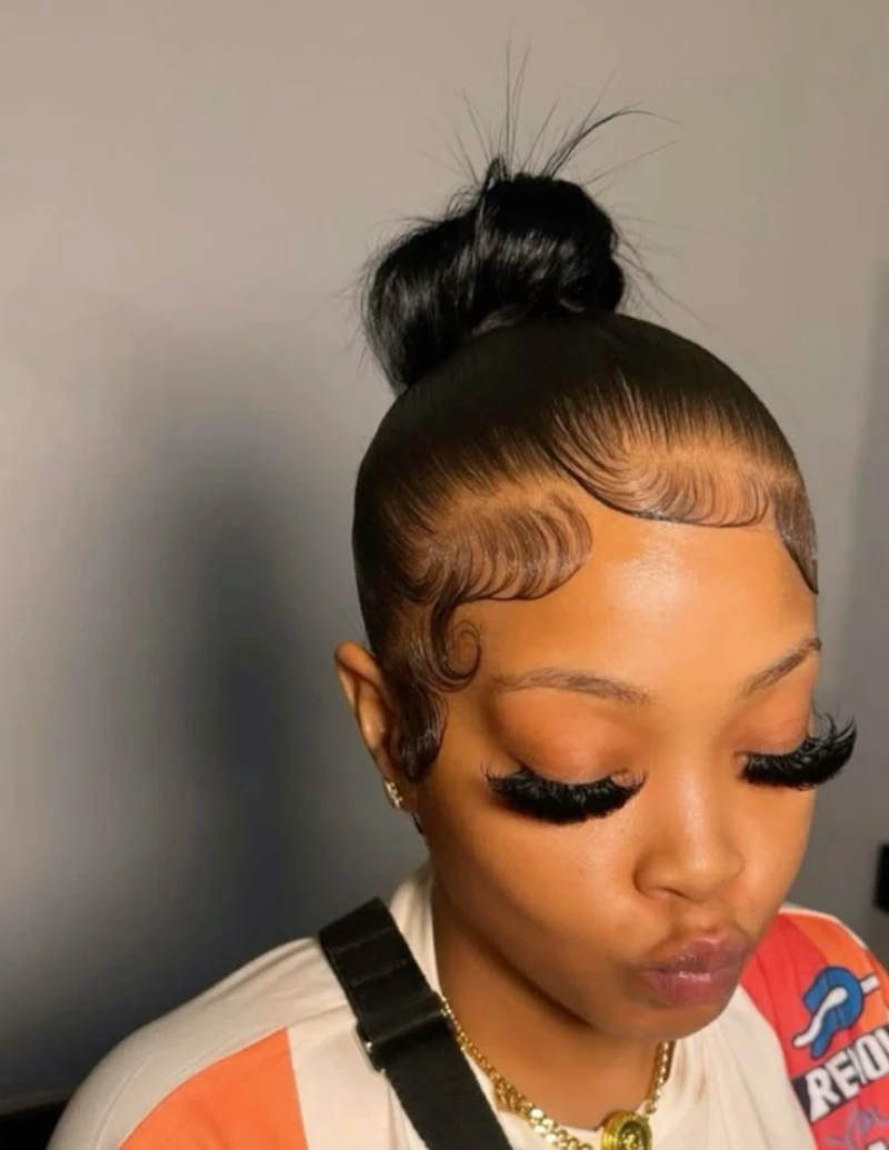 Sleek Bun and Edges