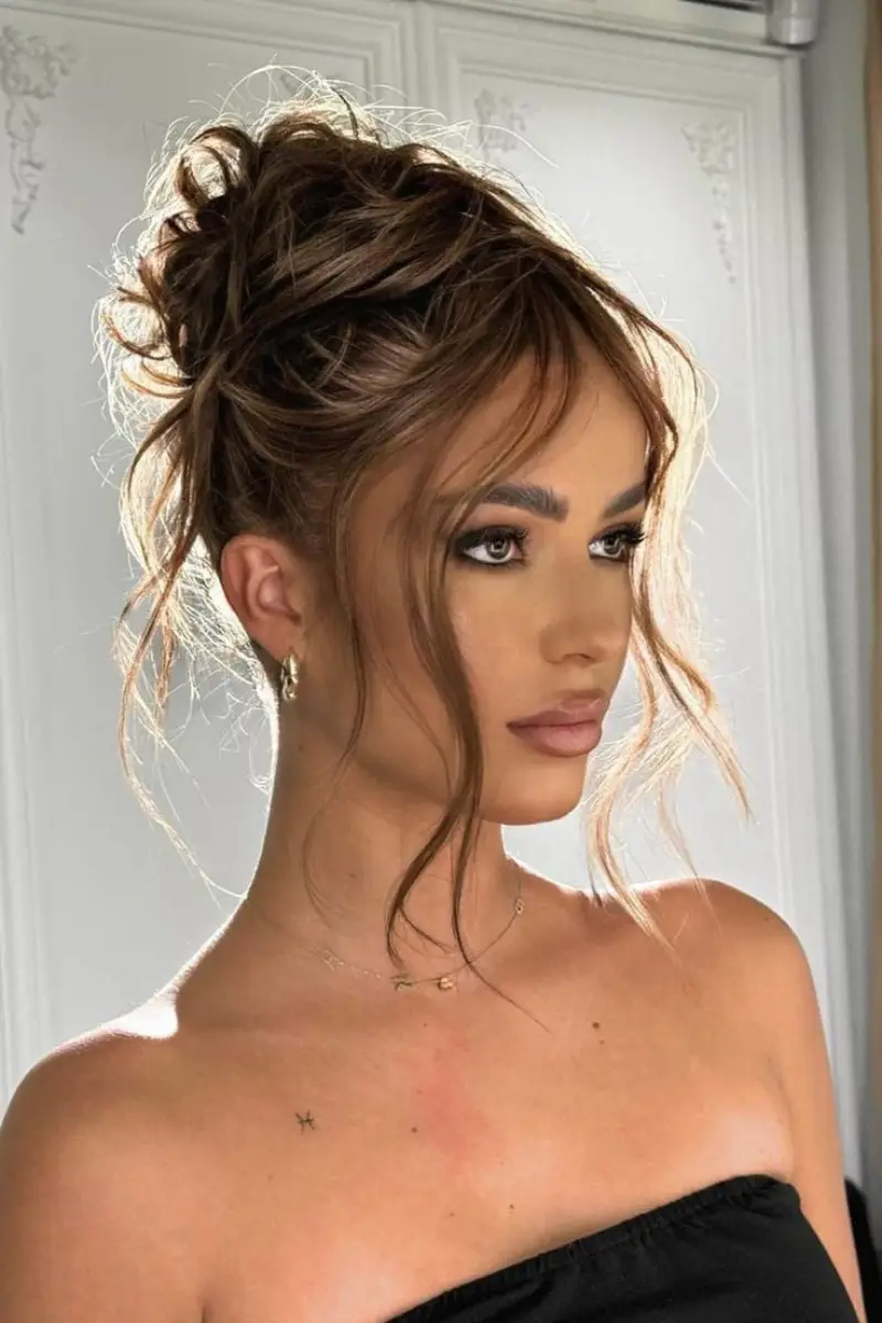 Summer Updos for Medium Hair