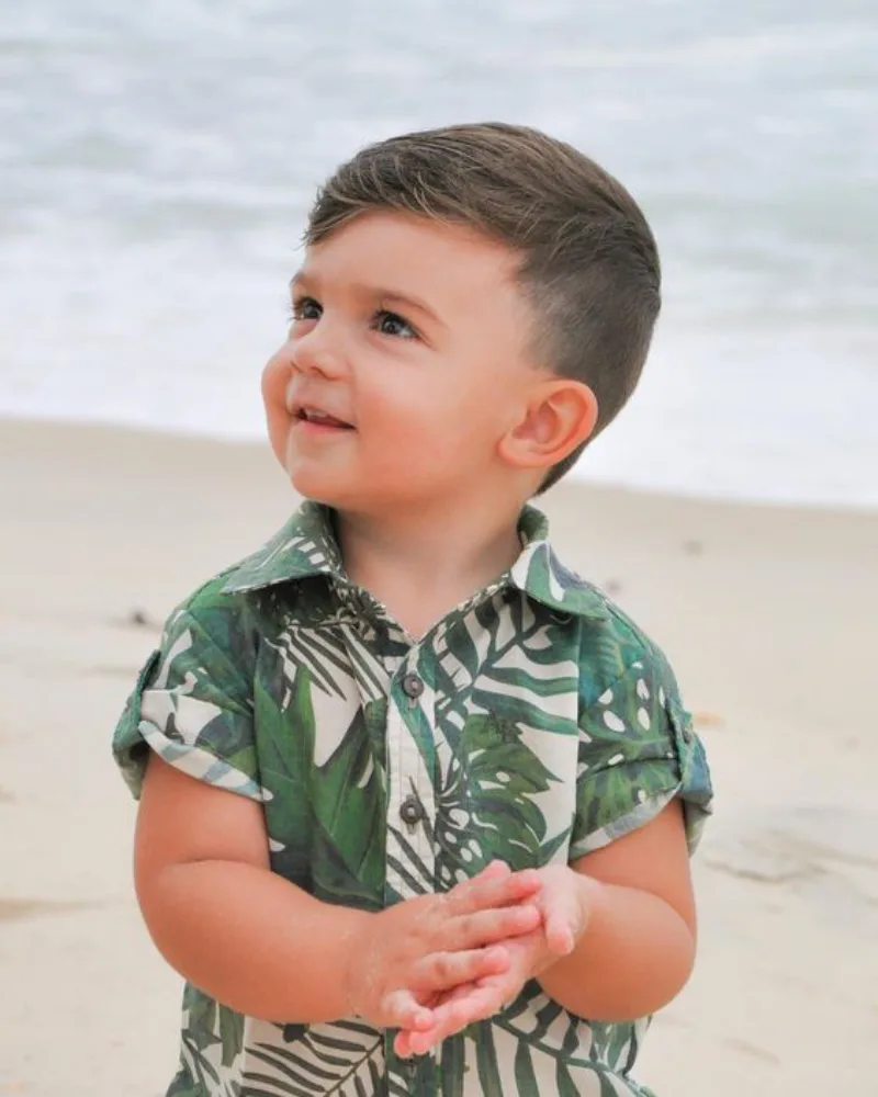 Beach Style Toddler Haircut