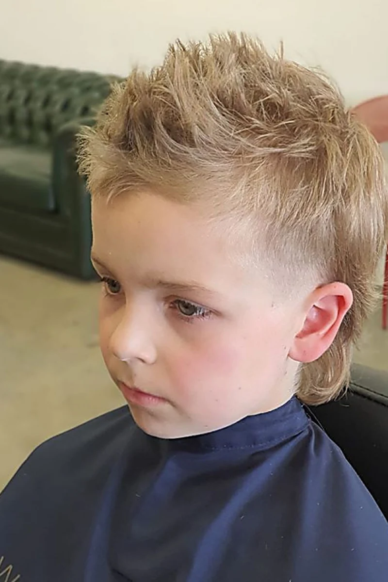Spiky Textured Toddler Cut