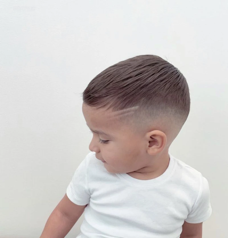 Clean Taper Fade Toddler Cut