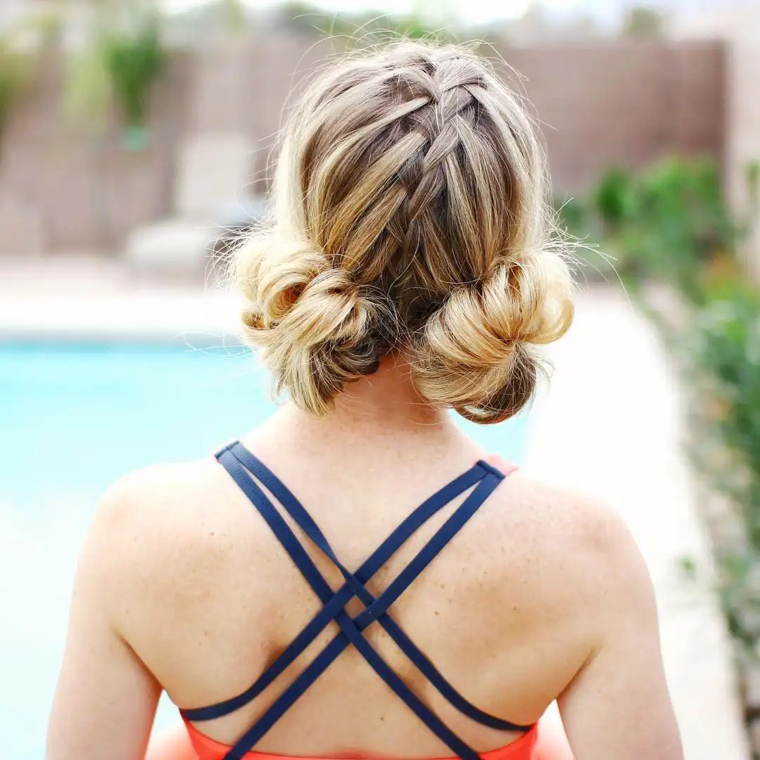 Two Buns Hairstyle