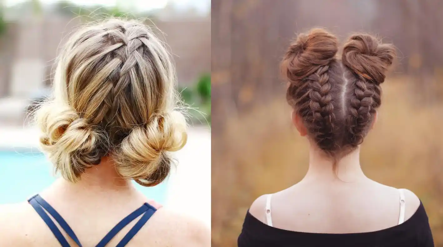 Two Buns Hairstyle