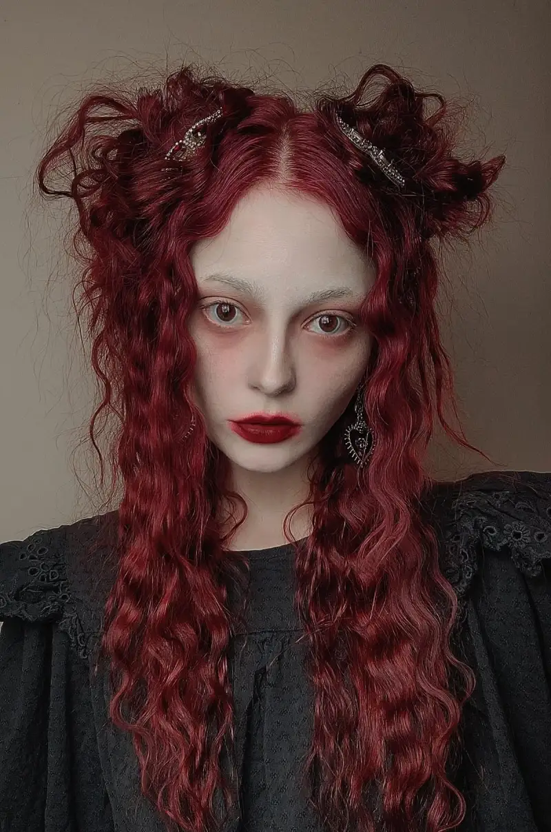 vampire hairstyles of women