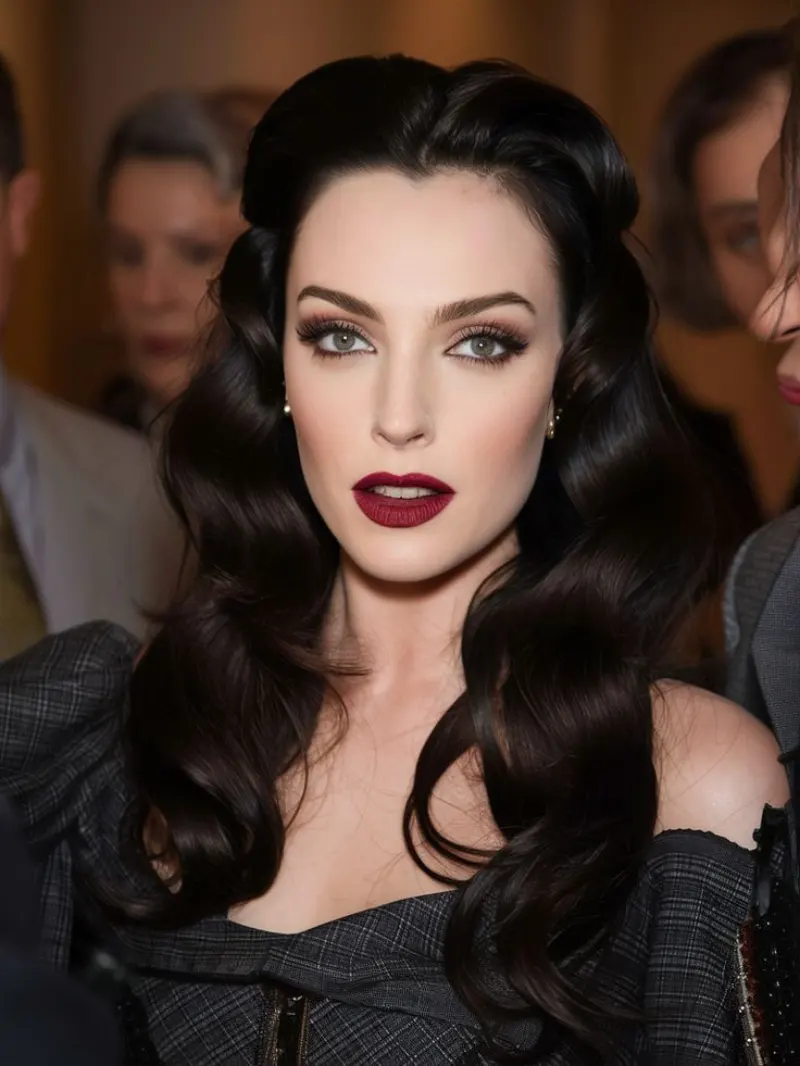 vampire hairstyles of women