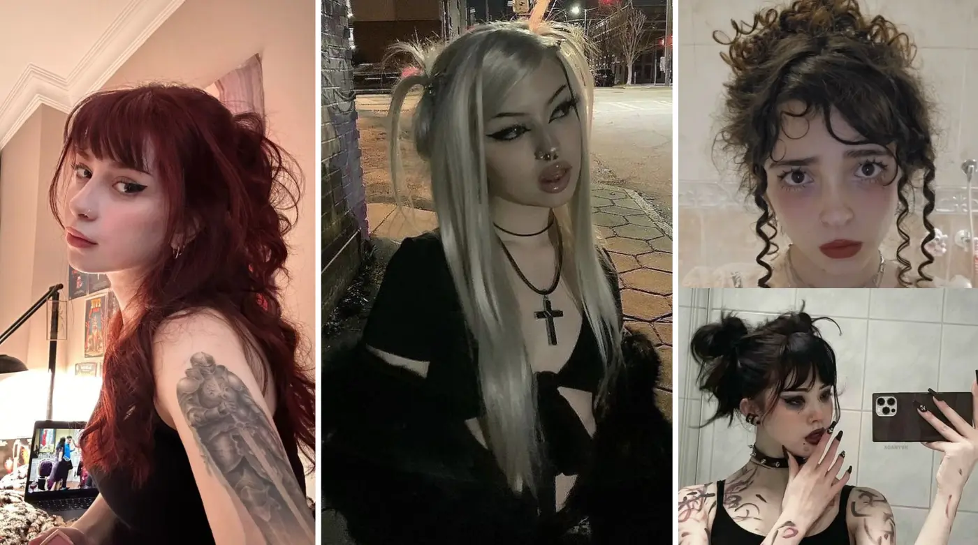 vampire hairstyles of women