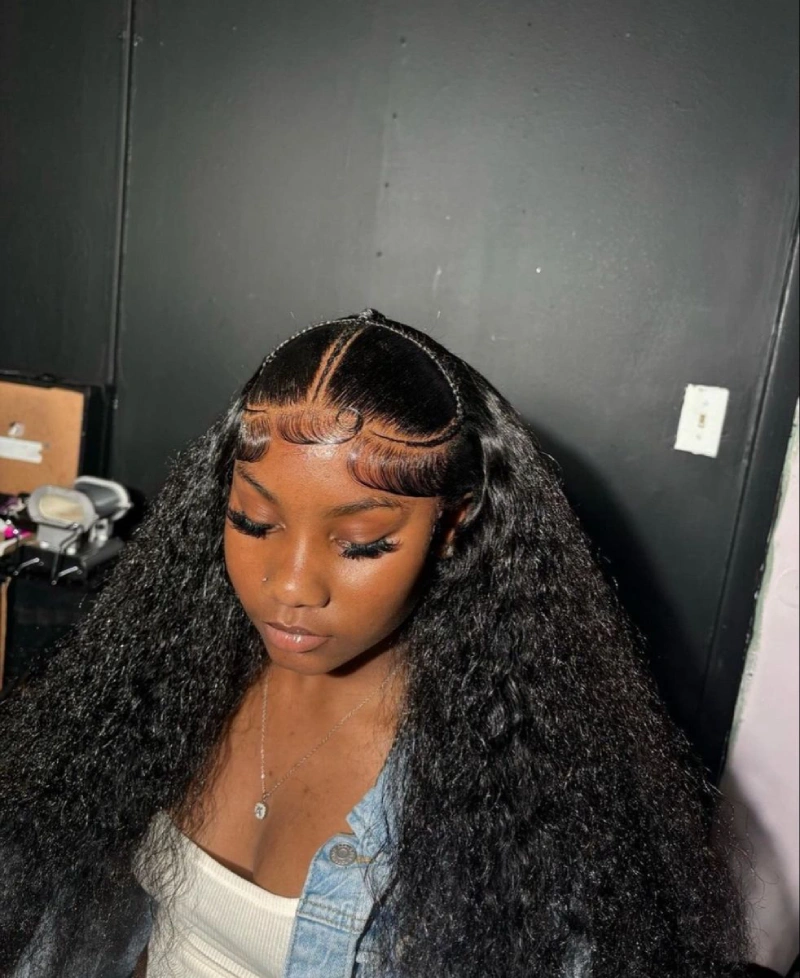 Braided Crown Curls